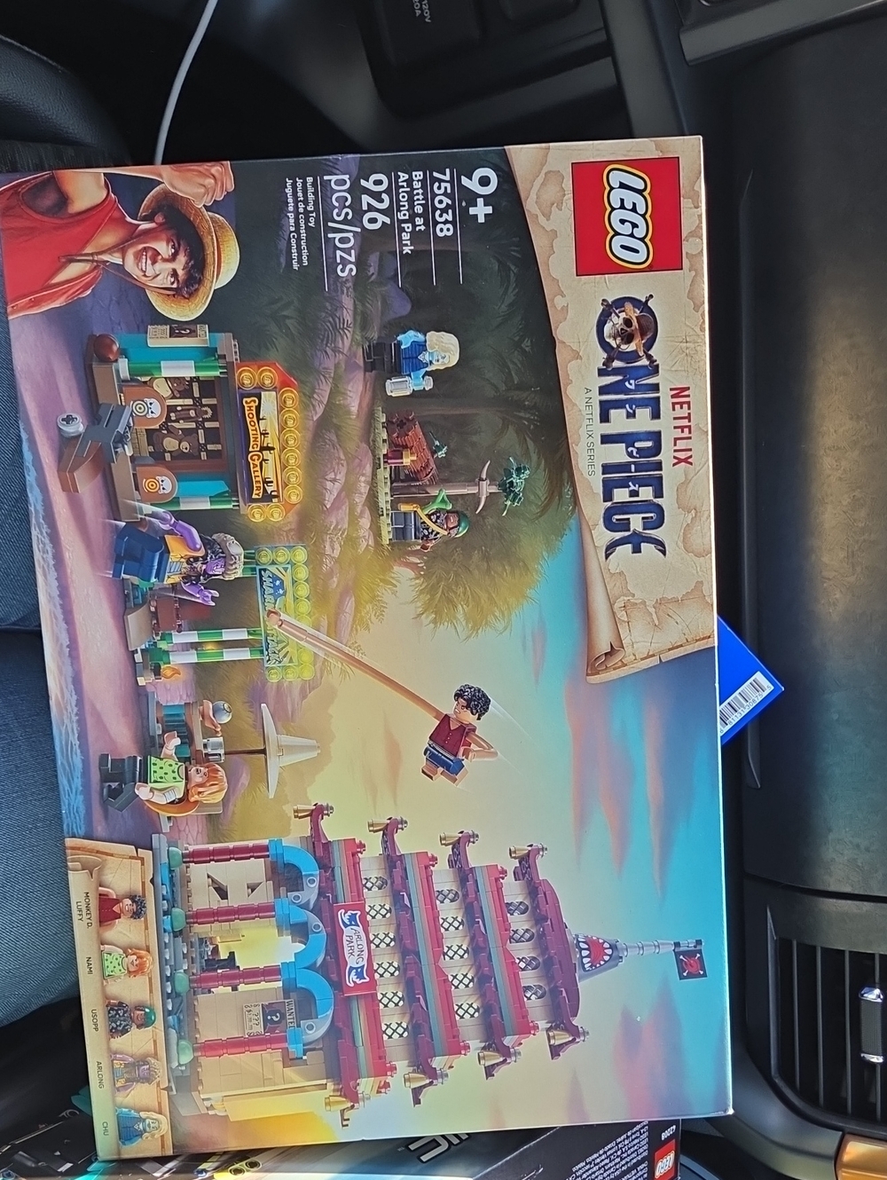 LEGO Red Blue One Piece Pirate Tower Playset by Lego